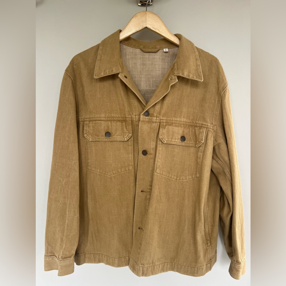 Men’s Uniqlo denim barn jacket XL
